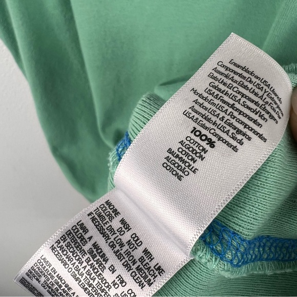 MOTHER The Open Arms Tank Top Neptune Green and Blue Aster - Picture 5 of 7